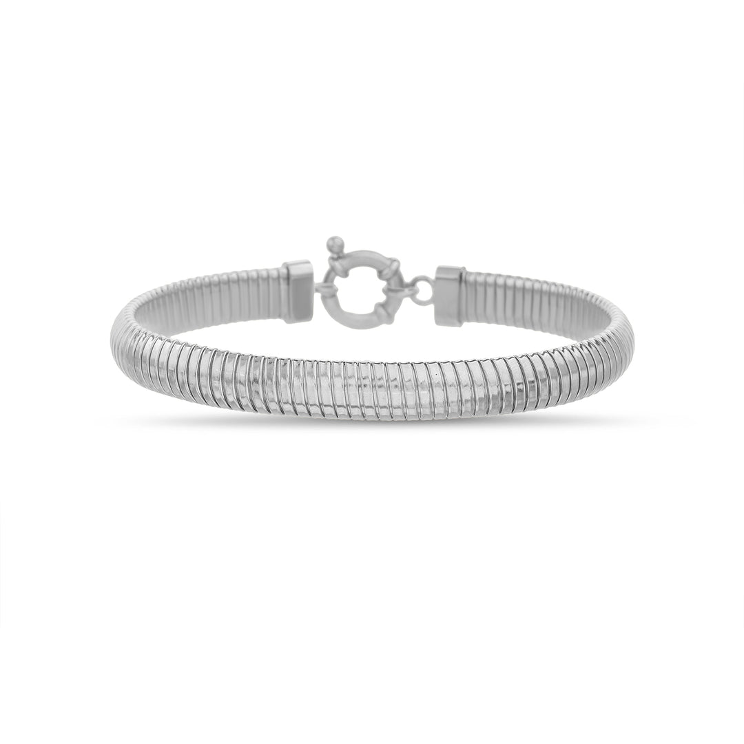 The Silver Tubogas Chain Bracelet