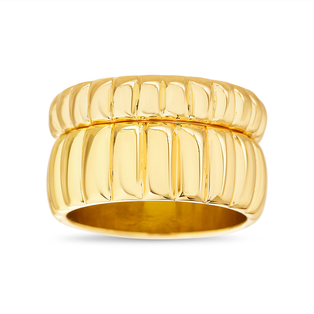 The Double Ribbed Ring