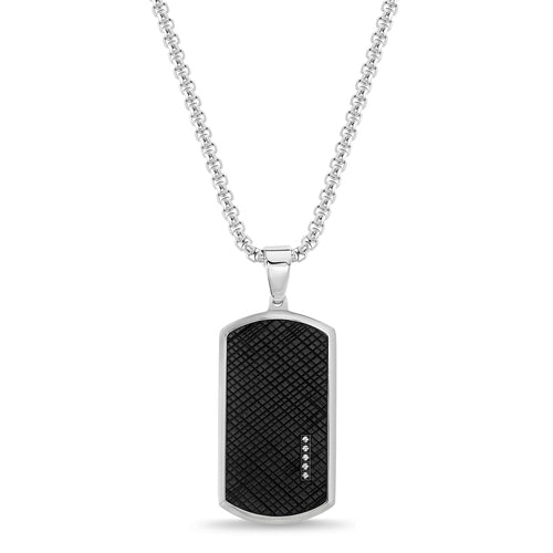 The Two-Tone Dog Tag Necklace