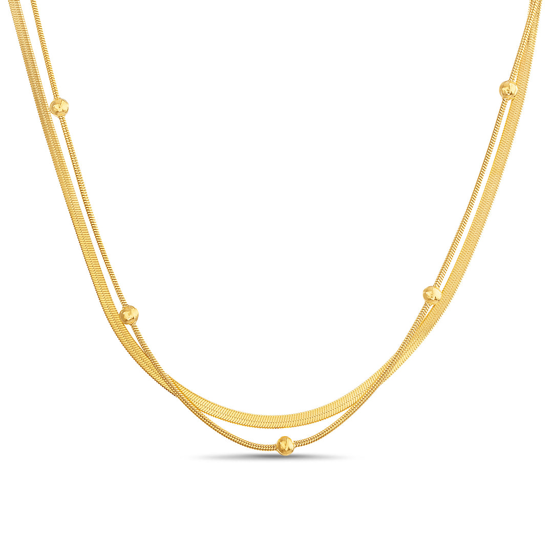 The Curby Duo Necklace Set
